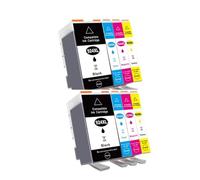 Cartouche d’Encre, Compatible avec HP, 924XL 924 8135e | OfficeJet Pro 8134e 8132e 8122e 8124e 8125e 8120e 8130e, noir cyan magenta jaune, avec puce(2Set)