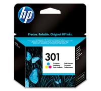 HP 301 cartouche d'encre trois couleurs authentique