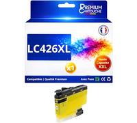 Cartouche d’Encre LC426XL LC426XL LC426 XL Compatible pour Brother MFC-J4335DW MFC-J4340DW MFC-J4535DW MFC-J4540DW Jaune Haute capacité avec Puce 5000 Pages