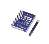Boîte de 6 cartouches Bleu Pilot pour Parallel Pen Bleu G