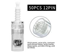 Cartouche De Baïonnette À Vis De Remplacement Pour Stylo Dr.Imp Micro Illac 9 Broches,12 Broches,36 Broches,3d,5d,100 Pièces,50 Pièces,20 Pièces,10 Pièces - Type 50 Pcs Bayonet 12pin