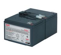 Cartouche de batterie de rechange APC #6 - Batterie d'onduleur - 1 x batterie - Acide de plomb - noir - pour P/N: SMC1500IC, SMT1000CUS, SMT1000I-AR, SMT1000IC, SUA1000I-IN, SUA1000J3W...