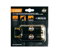 Cartouche de bouteille avec filetage 16G SET FOR AIRBUSTER THREADED 2 PCS CO2