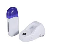 Cartouche de cire à rouleau chauffant en matériau ABS, machine d'épilation portable pour l'épilation du corps, ligne de bikini, jambe, bras, aisselle, main, pied, coude, sûr, sans (Siège unique