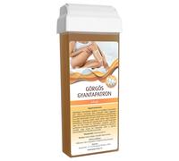 Cartouche de cire à roulettes - large tête (100ml) - jaune
