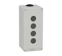 Cartouche de commande Harmony XAP vide grise 4 trous XAPD3504