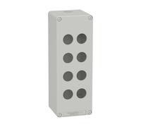 Cartouche de commande Harmony XAP vide grise 8 trous XAPD4508