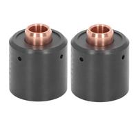 Cartouche de début de torche de coupe durable compatible avec la série de Cutmaster de torches de plasma SL100 Cartouche de début de plasma 2Pcs 9 8213 connecteur en laiton ABS