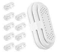 Cartouche De Déminéralisation A50Q-10Pack, Compatible For LEVOIT, Humidificateurs À Remplissage Supérieur, Nettoyeurs D'eau For Humidificateur, Réduit Efficacement La Poussière Et Les Odeurs