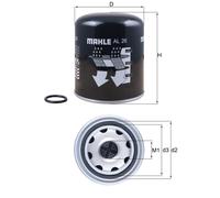 Cartouche de dessicateur, système d'air comprimé AL 26 MAHLE