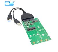 Cartouche de disque dur USB 3.0 à 12 + 6 broches SSD vers SATA 22 broches, pour Apple Macbook Air A1369 A1370 2010