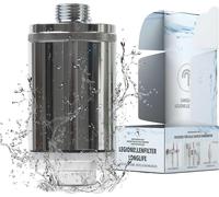 Cartouche de douche 10 x 5 x 12,7 cm chrome filtre à eau Sanquell pour salle de bain douche