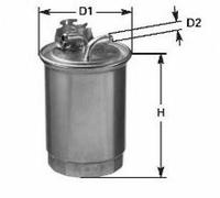 Cartouche De Filtration Diesel Premium - Volkswagen Golf Iii Cabriolet 1.9 Tdi 110 08/1995-05/1998