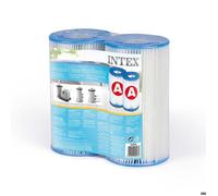 Cartouche de filtration Intex, Dacron Type A 200x110mm Lot de 2 cartouches