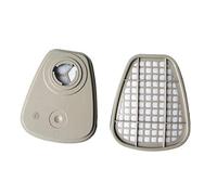 Cartouche DE Filtre à Couvercle à Gaz, Paire DE Cartouches DE Gaz Chimique Réutilisables pour 6800 7502 6200 avec Matériau en Carbone activé, pour 6000.7000.FF-400 COUVERTURE DE