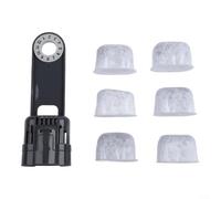 Cartouche de filtre à eau au charbon actif pour machine à café, compatible avec les modèles B40 B45 B60 B70, support de filtre de rechange pour machine à expresso, système de cafetière (6 filtres +
