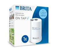 BRITA ON TAP V (600L) Cartouche de rechange pour filtre à eau - Pour une eau durable de bon goût, réduit les micro particules, PFAS, métaux lourds et autres substances qui altèrent le goût