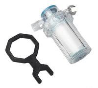 Cartouche de filtre à eau pour pommeau de douche avec coton PP pour douches suspendues et à main, réduit le chlore et les métaux lourds, taille 140 x 113 x 50 mm (filtre de robinet)