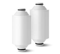 Cartouche de filtre de remplacement AWP175 compatible avec la douche Philips AWP1775CH, élimine le chlore et les impuretés, capacité de filtration - lot de 2