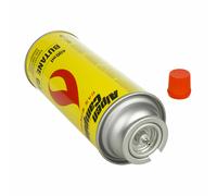 Cartouche de gaz butane Alpen Camping 400 ml certificat Pi 0875 conforme EN417