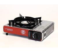 Cartouche de gaz/réchaud de camping ROTHENBERGER Industrial compact pour extérieur PREMIUM, 1 flamme, pour casseroles de 12 à 26 cm