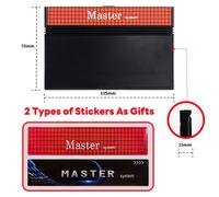 Cartouche de jeu 1400-en-1 Master System pour Everdrive, compatible USA EUR SEGA, avec carte TF 8 Go, pour console de jeu Master System Red shell