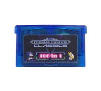 Cartouche de jeu Blue-106 en 1 pour manette de jeu Sega Master System GBA Nintendo Advance