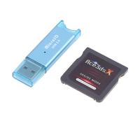 Cartouche de Jeu Haute Performance + Lecteur de Carte USB pour ACE3DS Plus NDS 3DSLL, Super Combo Cartouche, Carte mémoire pour Jeux vidéo Adaptateur de Carte Flash pour Jeux 3DS