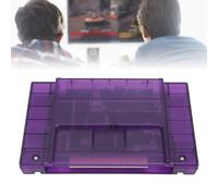 Cartouche de Jeu V1.0, Cartouche de Jeu Vidéo 3000 en 1 pour Console de Jeu SFC avec Carte Mémoire de 8 Go, Jouez à des Jeux de Toutes Les Régions, Sauvegarde Automatique, Prise