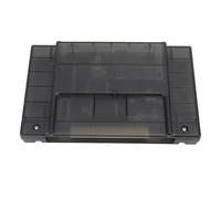 Cartouche de Jeu Vidéo 3000 en 1 V1.0, Carte de Gravure Super Carte TF 8G Intégrée, Carte de Cartouche de Jeu pour Consoles de Jeux Snes/SFC (Version Américaine) (Noir