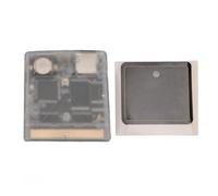 Cartouche de Jeu Vidéo Carte Mémoire Flash pour Gameboy Color Professional 1000 en 1 Cartouche Vidéo de Jeu Carte Mémoire 8G pour Gameboy Advance SP (Blanc Transparent)