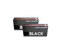 Prestige Cartridge Cartouche de Laser Toner Compatible de Haut Rendement pour les séries TN2110 - Noir lot de 2 Noir