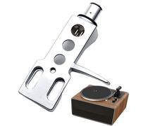 Cartouche De Lecture pour Platine Vinyle | Porte-Cartouche en D'Aluminium - Support Universel pour Cartouche Phonographique | pour Professionnels, Amateurs, DJ, Studio, Usage Domestique