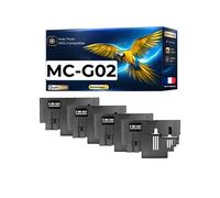Cartouche de maintenance compatible Canon MC-G02 4589C001 - Pack de 4 Transparent