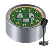 Cartouche de Microphone - Remplacement pour Capture vocale | Condensateur électret avec composant, Noyau unidirectionnel de 14 mm, Module de pour Applications d'enregistrement en Studio de scène