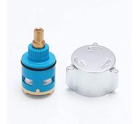 Cartouche de rechange en céramique 33 mm for robinet à poignée unique, noyau valve disque durable, cartouche intérieure universelle for mitigeur(G 26mm)