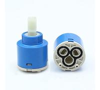Cartouche de rechange en céramique 33 mm for robinet à poignée unique, noyau valve disque durable, cartouche intérieure universelle for mitigeur(L 35mm)