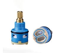 Cartouche de rechange en céramique 33 mm for robinet à poignée unique, noyau valve disque durable, cartouche intérieure universelle for mitigeur(U 22mm)