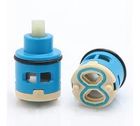 Cartouche de rechange en céramique 33 mm for robinet à poignée unique, noyau valve disque durable, cartouche intérieure universelle for mitigeur(W 25mm)