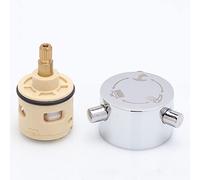 Cartouche de rechange en céramique 33 mm for robinet à poignée unique, noyau valve disque durable, cartouche intérieure universelle for mitigeur(J 33mm)