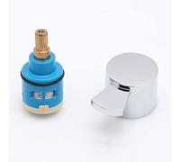 Cartouche de rechange en céramique 33 mm for robinet à poignée unique, noyau valve disque durable, cartouche intérieure universelle for mitigeur(Y 25mm)