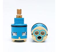 Cartouche de rechange en céramique 33 mm for robinet à poignée unique, noyau valve disque durable, cartouche intérieure universelle for mitigeur(F 26mm)