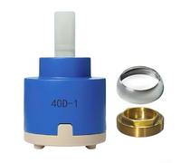 Cartouche de rechange pour robinet, pour lavabo de douche de cuisine à poignée unique, prévention des fuites, résistance aux hautes températures jusqu'à 95 °C, facile à installer avec capuchon en