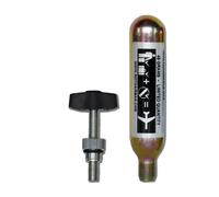 Cartouche de recharge de gaz avec accessoire mise en place rapide Motoairbag Argenté TU