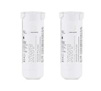 Cartouche de remplacement for filtre à eau de réfrigérateur, compatible avec les modèles GBE21, GDE21, GDE25, GFE24, GFE26, EFF-6048A, WD-XWF, WS648A, AFC-RF-G11 et CF9.(2pcs)