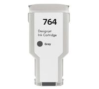 Cartouche de remplacement for imprimante 764, compatible avec HP Designjet T3500 C1Q17A, C1Q16A, C1Q13A, C1Q14A, C1Q15A, C1Q138A (y compris l'encre pigmentée)(764-300ml-GY)