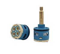 Cartouche de remplacement for robinet mitigeur monobloc à levier unique 37 mm (4 trous)