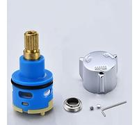 cartouche de remplacement pour robinet, 22/25/26/28/33/35/40 mm, cartouche de disque en céramique for robinet mitigeur d'eau, contrôle intérieur, valve de robinet de cuisine, I-26 mm (couleur : S 22 m