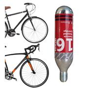 Cartouche de réparation de pneus de vélo,Cartouche 16g pour pneus de vélo | Cylindre portatif pour pompe de vélo entretien vélo route urbaine
