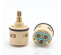 Cartouche de robinet en céramique, cartouche remplacement for à disque, vanne contrôle interne for mitigeur (33 mm)(35mm)